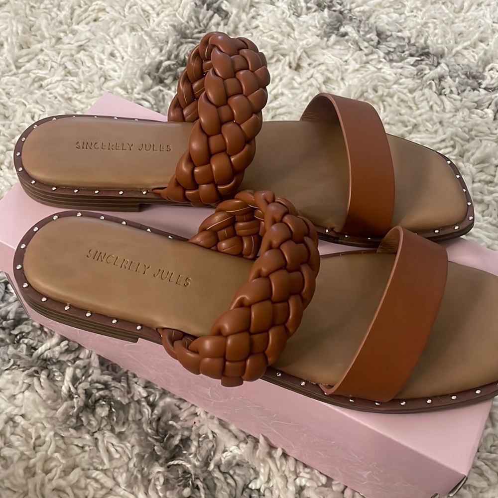 Brown sandals